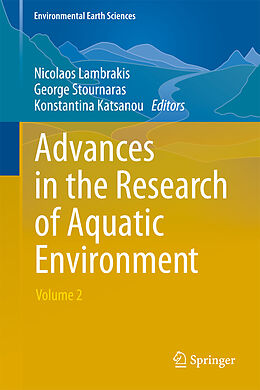 Fester Einband Advances in the Research of Aquatic Environment von 