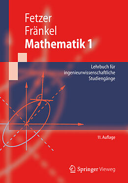 Kartonierter Einband Mathematik 1 von Albert Fetzer, Heiner Fränkel