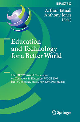 Kartonierter Einband Education and Technology for a Better World von 