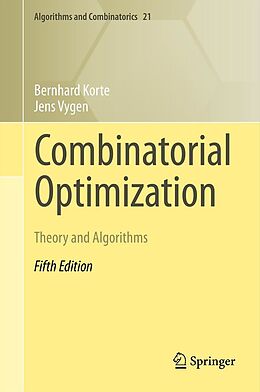 eBook (pdf) Combinatorial Optimization de Bernhard Korte, Jens Vygen