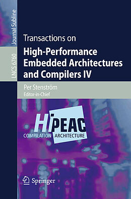 Kartonierter Einband Transactions on High-Performance Embedded Architectures and Compilers IV von 