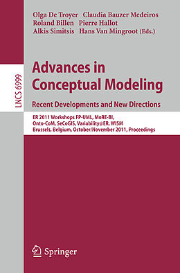 Kartonierter Einband Advances in Conceptual Modeling. Recent Developments and New Directions von 