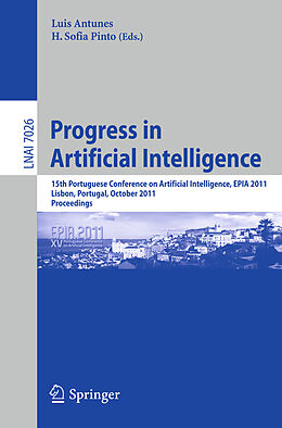 Couverture cartonnée Progress in Artificial Intelligence de 