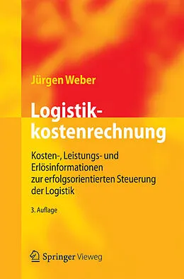 E-Book (pdf) Logistikkostenrechnung von Jürgen Weber