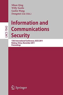 eBook (pdf) Information and Communication Security de 