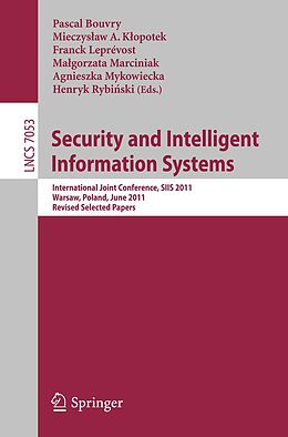 E-Book (pdf) Security and Intelligent Information Systems von 