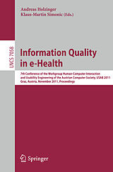 eBook (pdf) Information Quality in e-Health de 