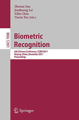 Kartonierter Einband Biometric Recognition von 