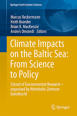 Livre Relié Climate Impacts on the Baltic Sea: From Science to Policy de Marcus Reckermann