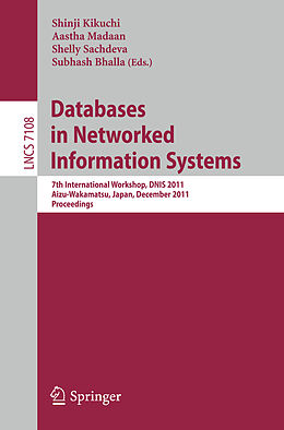 Couverture cartonnée Databases in Networked Information Systems de 