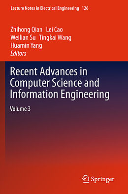 Livre Relié Recent Advances in Computer Science and Information Engineering de 