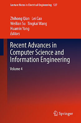 eBook (pdf) Recent Advances in Computer Science and Information Engineering de Zhihong Qian, Lei Cao, Weilian Su