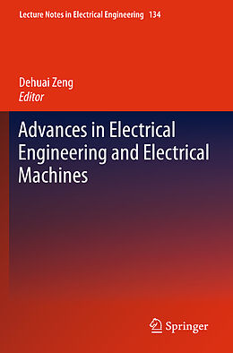 Livre Relié Advances in Electrical Engineering and Electrical Machines de 