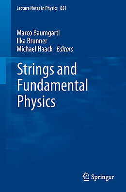 Kartonierter Einband Strings and Fundamental Physics von 