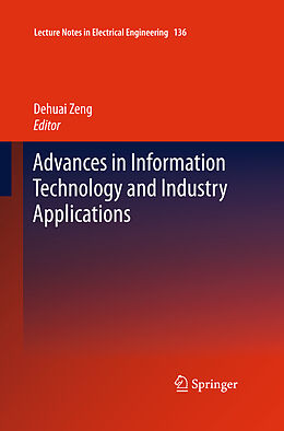 Livre Relié Advances in Information Technology and Industry Applications de 
