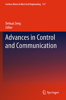 eBook (pdf) Advances in Control and Communication de 