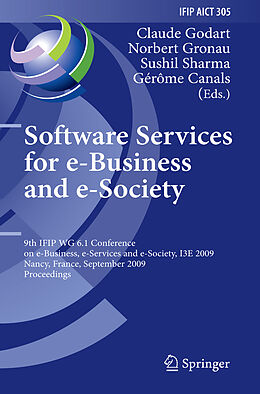 Kartonierter Einband Software Services for e-Business and e-Society von 