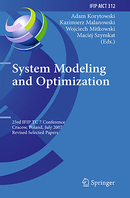 Kartonierter Einband System Modeling and Optimization von 