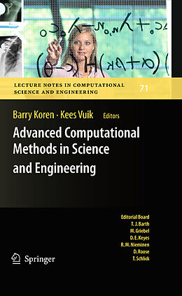 Kartonierter Einband Advanced Computational Methods in Science and Engineering von 