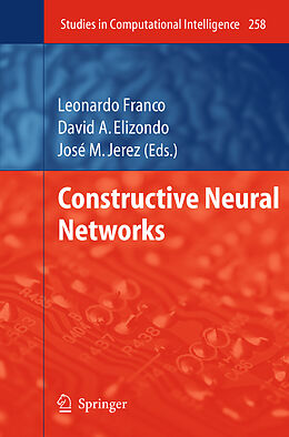 Kartonierter Einband Constructive Neural Networks von 