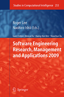 Kartonierter Einband Software Engineering Research, Management and Applications 2009 von 