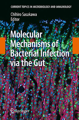 Couverture cartonnée Molecular Mechanisms of Bacterial Infection via the Gut de 