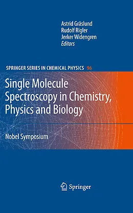 Kartonierter Einband Single Molecule Spectroscopy in Chemistry, Physics and Biology von 