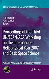 Kartonierter Einband Proceedings of the Third UN/ESA/NASA Workshop on the International Heliophysical Year 2007 and Basic Space Science von
