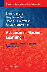 Couverture cartonnée Advances in Machine Learning II de 