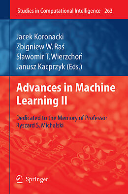 Kartonierter Einband Advances in Machine Learning II von 