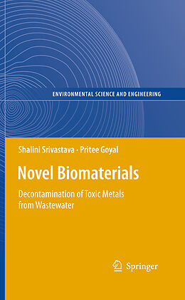 Couverture cartonnée Novel Biomaterials de Pritee Goyal, Shalini Srivastava