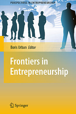 Kartonierter Einband Frontiers in Entrepreneurship von 