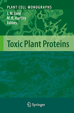 Couverture cartonnée Toxic Plant Proteins de 
