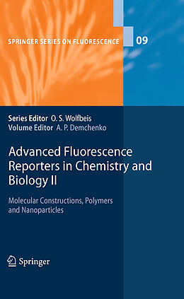 Couverture cartonnée Advanced Fluorescence Reporters in Chemistry and Biology II. Vol.2 de 