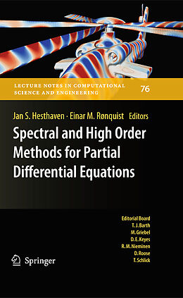 Kartonierter Einband Spectral and High Order Methods for Partial Differential Equations von 
