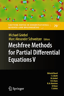 Kartonierter Einband Meshfree Methods for Partial Differential Equations V von 