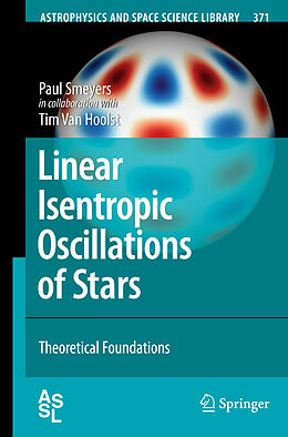 Couverture cartonnée Linear Isentropic Oscillations of Stars de Tim Van Hoolst, Paul Smeyers