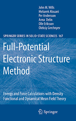 Kartonierter Einband Full-Potential Electronic Structure Method von John M. Wills, Mebarek Alouani, Oleksiy Grechnyev