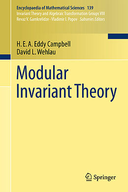 Kartonierter Einband Modular Invariant Theory von David L. Wehlau, H. E. A. Eddy Campbell