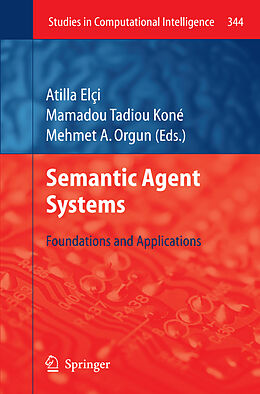 Couverture cartonnée Semantic Agent Systems de 