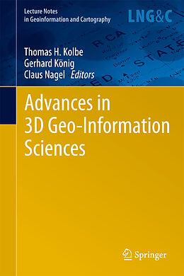 Kartonierter Einband Advances in 3D Geo-Information Sciences von 