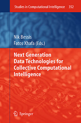 Couverture cartonnée Next Generation Data Technologies for Collective Computational Intelligence de 