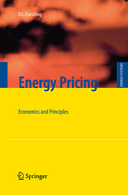 Couverture cartonnée Energy Pricing de Roger L. Conkling