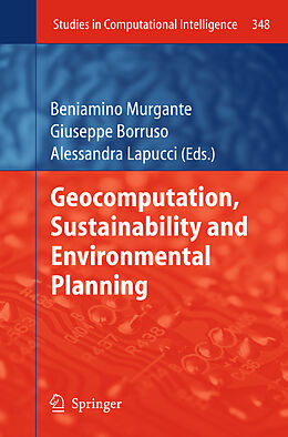 Couverture cartonnée Geocomputation, Sustainability and Environmental Planning de 