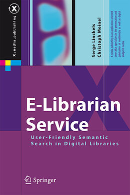 Couverture cartonnée E-Librarian Service de Christoph Meinel, Serge Linckels