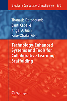 Couverture cartonnée Technology-Enhanced Systems and Tools for Collaborative Learning Scaffolding de 
