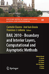 Kartonierter Einband BAIL 2010 - Boundary and Interior Layers, Computational and Asymptotic Methods von 