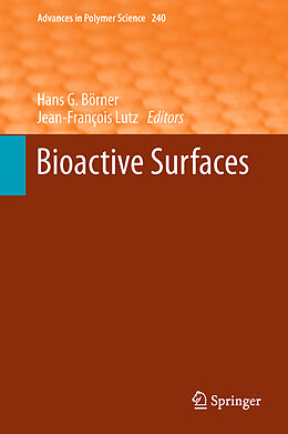 Couverture cartonnée Bioactive Surfaces de 