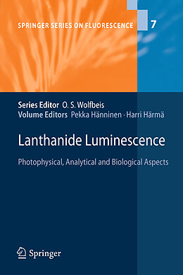 Kartonierter Einband Lanthanide Luminescence von 