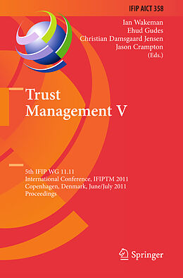 Kartonierter Einband Trust Management V von 